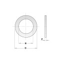REDUCTION RING FOR SAW BLADE 20-16x1.2