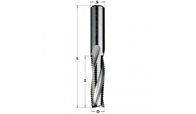 UPCUT SPIRAL BIT Z3/R S.HW D=10X32X80 LH