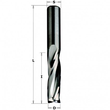Spiraalfrees, üles.v HM D=18x55x110 Z3 RH