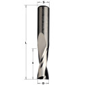 UP-CUT SPIRAL BIT SOLID HW D=5X17X50 Z2 RH