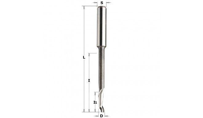 UP-CUT SPIRAL BIT HS X ALU. Z1 D=5X14/35X120 S=8 RH