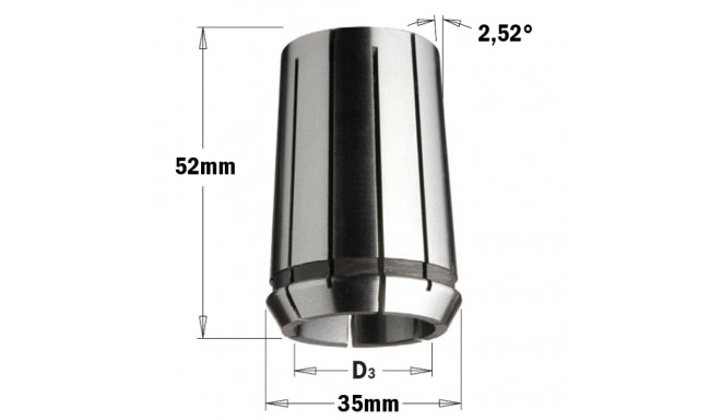 EOC-25 PRECISION COLLET D=20mm