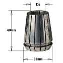 ER32 PRECISION COLLET D=17