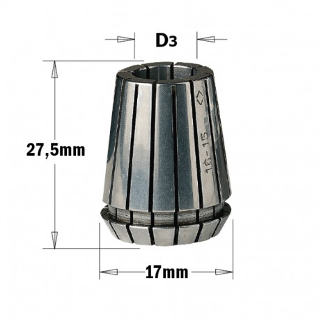 ER16 PRECISION COLLET D=7