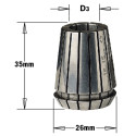 ER25 PRECISION COLLET D=6