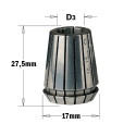 ER16 PRECISION COLLET D=2