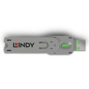 Lindy USB Type A Port Blocker Key, green