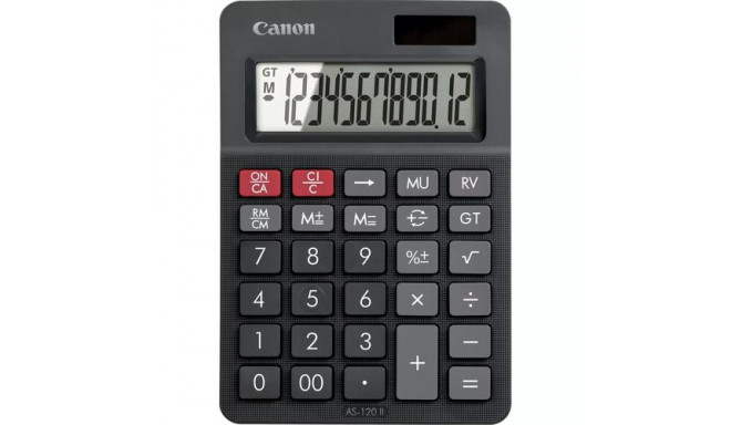 Canon AS-120 II calculator Desktop Display Black