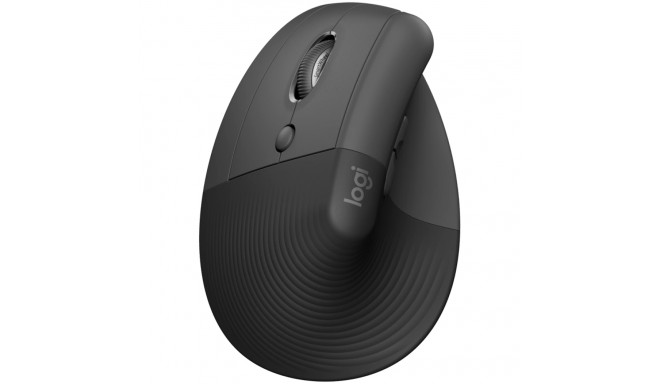 LOGITECH Lift Left Bluetooth Vertical Ergonomic Mouse - GRAPHITE/BLACK
