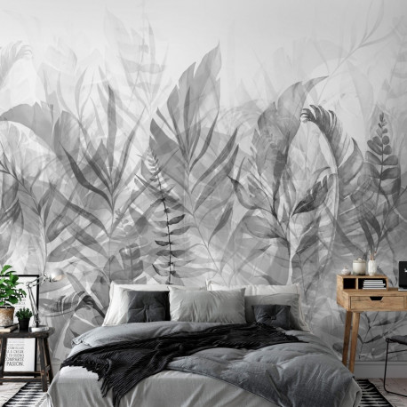 Fototapeet - Magic Grove (Black and White) - 200x140