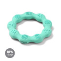 Babyono Silicone teether RING mint 825/03