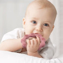 Babyono Silicone teether RING pink 825/02