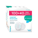 BabyOno COMFORT Breast Pads 140 pcs.