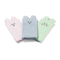 Babyono bamboo baby wash mitt green 787/03