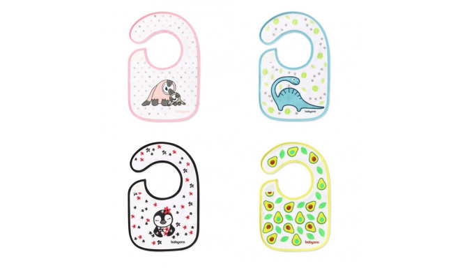Terry baby bib I EAT AND I GROW , m3+ 831