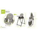 4Baby highchair DECCO grey