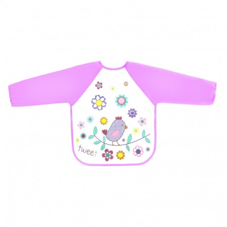 Cerat bib with sleeves Bird, BOC0570