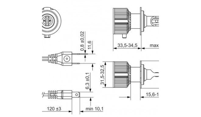 Bosch ECO LED H7 12V 24W