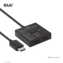 CLUB3D HDMI 2-in-1 Bi-directional Switch for 8K60Hz or 4K120Hz