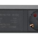 Intellinet 19" 1U Rackmount 7-Way EU 2-pin (CEE 7/3) PDU with Surge Protection, 16A, On/Off, Bu