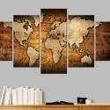 Seinapilt - Amber Map - 100x50
