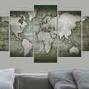 Seinapilt - Emerald Map - 200x100
