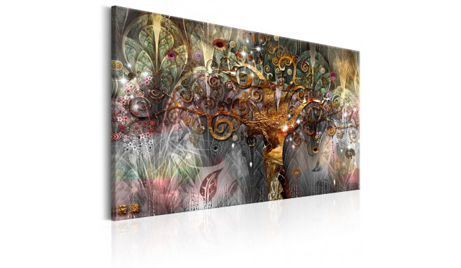 Seinapilt - Gold Tree - 90x60