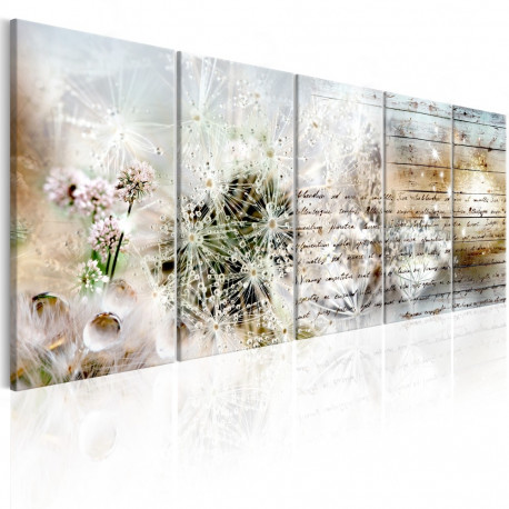Seinapilt - Abstract Dandelions I - 200x80