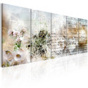 Seinapilt - Abstract Dandelions I - 200x80