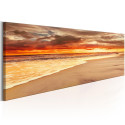 Seinapilt - Beach: Beatiful Sunset - 120x40