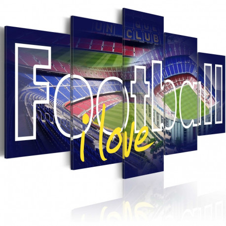 Seinapilt - Football My Love - 200x100