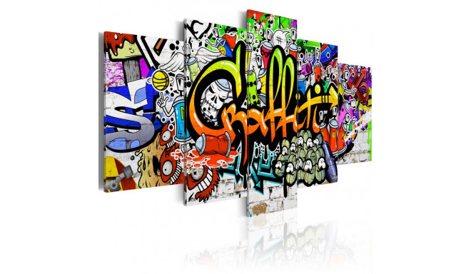 Seinapilt - Artistic Graffiti - 200x100