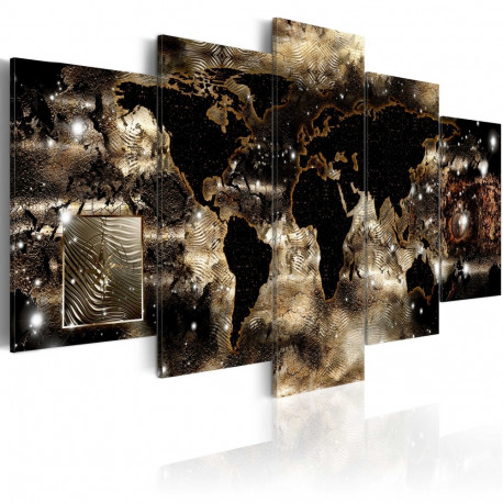 Seinapilt - Continents and stars - 100x50