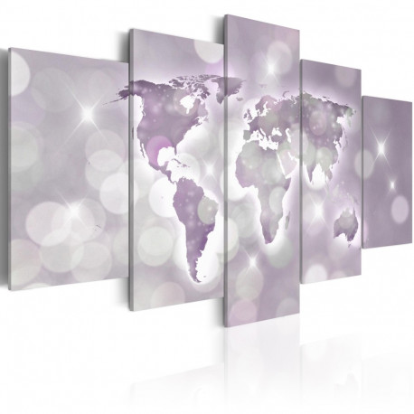 Seinapilt - Amethyst World - 100x50