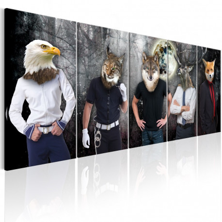 Seinapilt - Animal Faces - 225x90