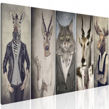 Seinapilt - Animal Masks I - 200x80