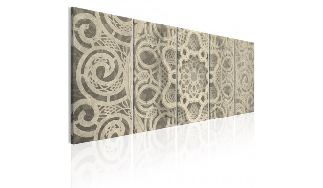 Seinapilt - Austere Mandala - 225x90