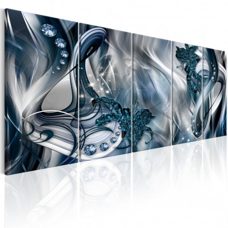 Seinapilt - Blue Glow - 200x80