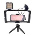 LED lamp set for bloggers with table stand, p