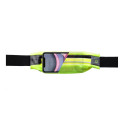 Sport belt with case and light ART APS-01G green