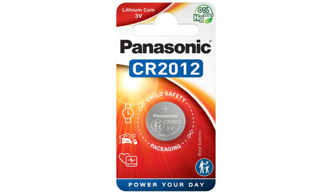 Panasonic baterija CR2012/1B