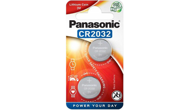 Panasonic baterija CR2032/2B
