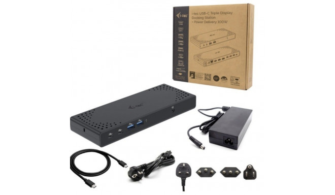 i-tec USB-C Triple 4K D ock G2 PD100
