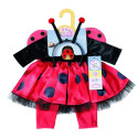 Clothes Ladybug dress with leggings Dolly Moda Baby Born