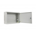 Hanging rack installation cabinet 4u+3u 19-inches 540x200 low-profile (folded) grey