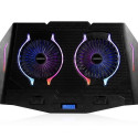 Laptop Cooling Stand CF21 RGB SILENT FAN Black