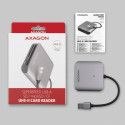 Axagon card reader CRE-S3 SD/microSD/CF USB 3.2 Gen 1