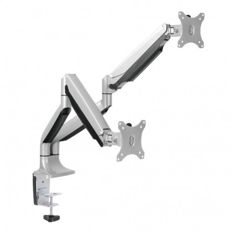 Product Title: Dual Monitor Mount Stand for 13–27 Inch Screens - Heavy Duty Articul