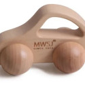 Wooden grasping car Race car