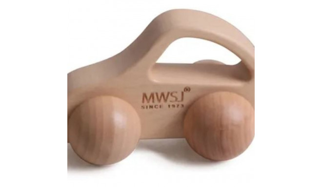 Wooden grasping car Race car